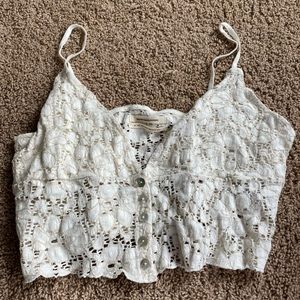 urban outfitters lace top size XL